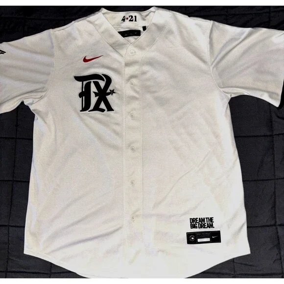 Marcus Semien Texas Rangers Nike Mens City Connect Jersey Large-Matching Cap - Picture 3 of 13